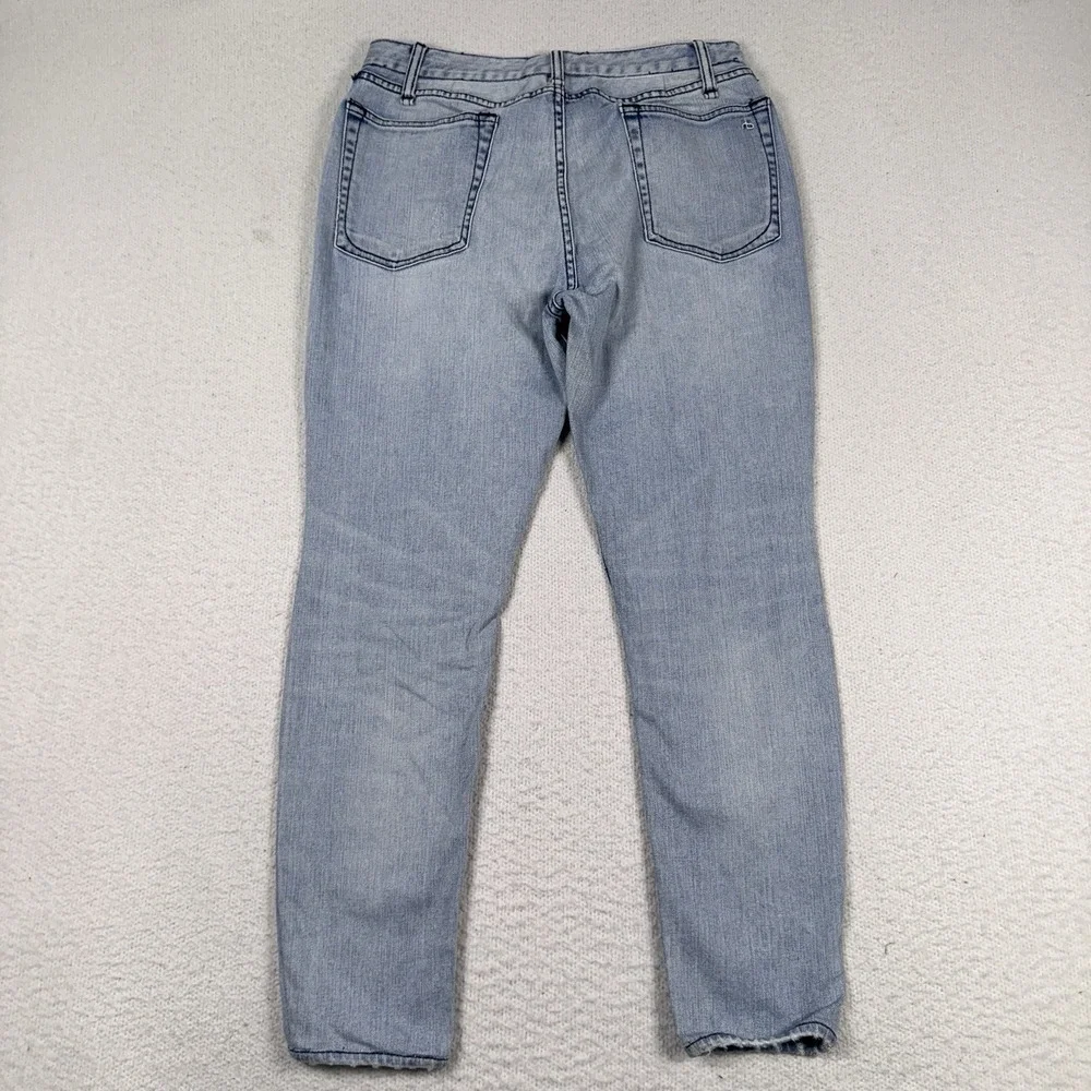 Rag & Bone Fit 1 Skinny Jeans Men 34x32 (30x27) Light Wash Stretch Button Fly‎
